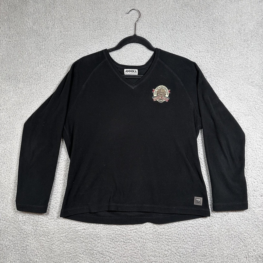 Vintage Annika Cutter & Buck Pullover Womens Large PGA 2004 Whistling Straits